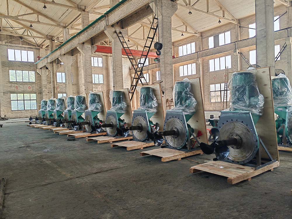Water Treatment High Efficiency Alloy Steel Side Entry Mixer