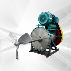 Side entry mixer used in palm oil tanks