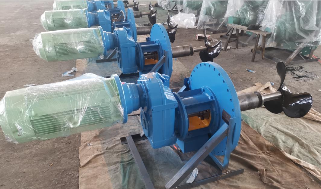 Precision Cast Iron Top Entry Mixer Oil And Gas Refining