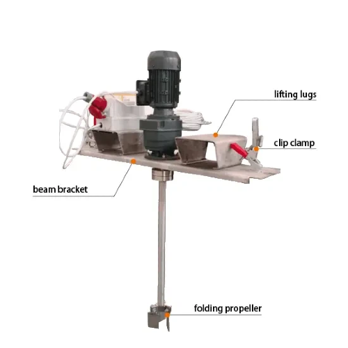 Keheng IBC Tote Mixer with Lifting Stand