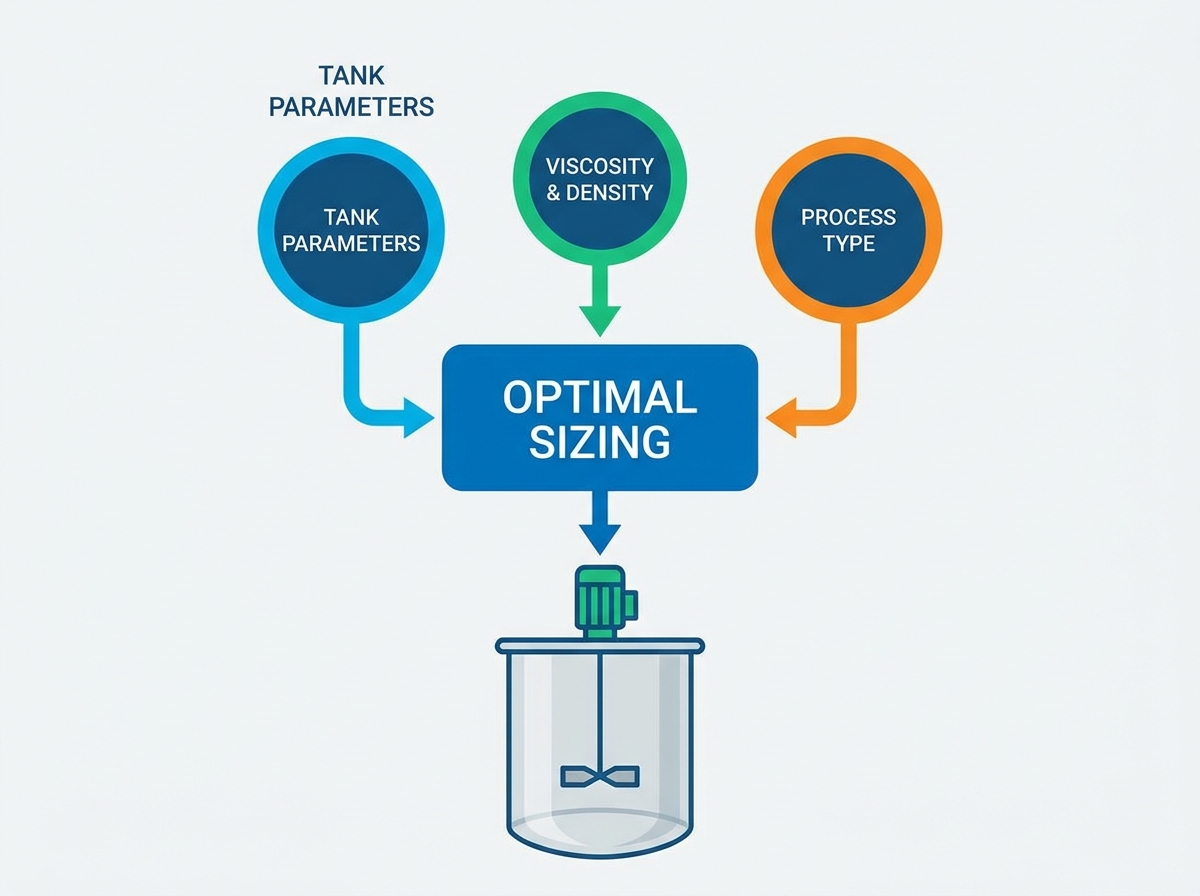 top entry tank mixer installation